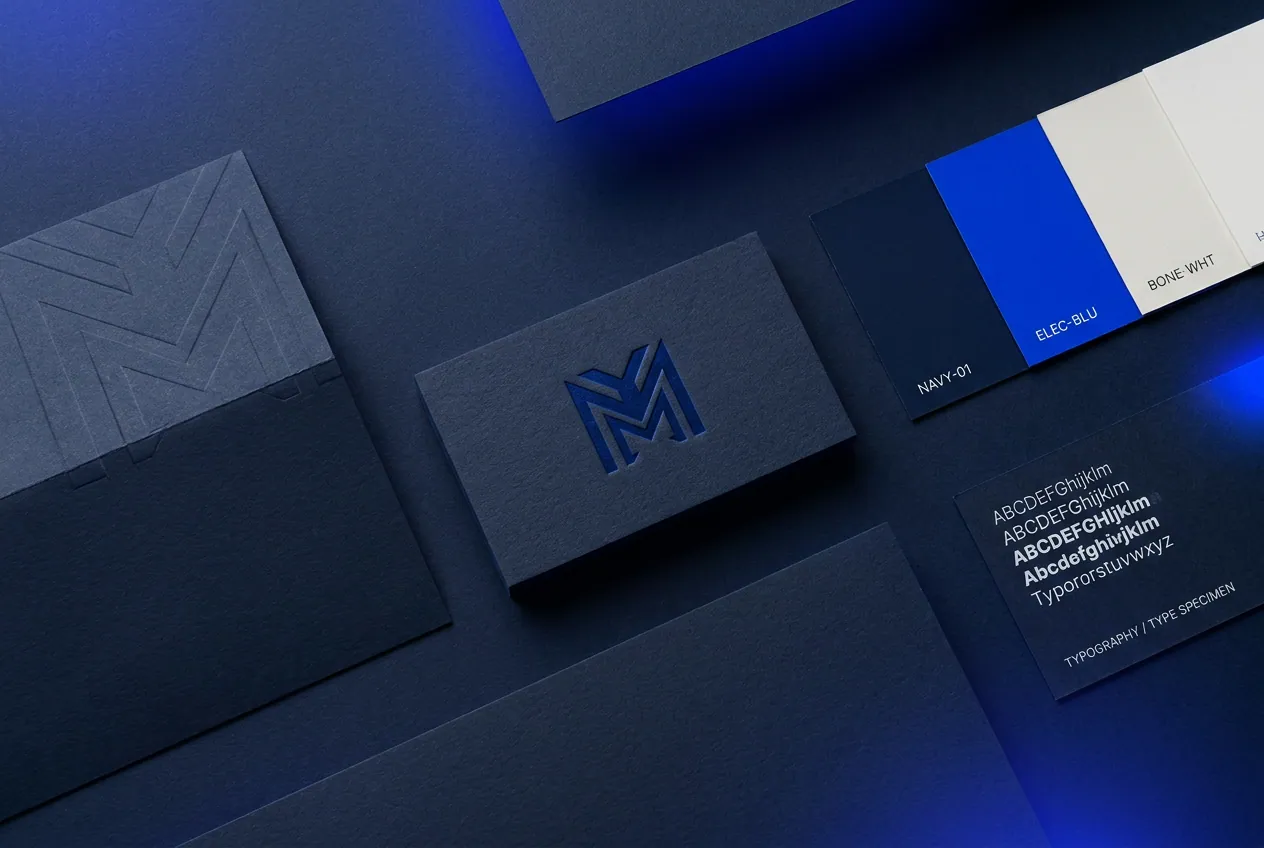 Markenidentität – Logo, Farbpalette und Schrift-System aus einer Hand